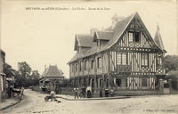 Carte postale Beuvron en auge