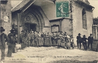 Carte postale Carlat