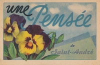 Carte postale Saint andre
