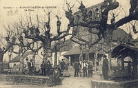 Carte postale Saint pantaleon de larche