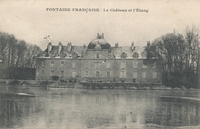 Carte postale Fontaine francaise
