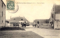 Carte postale Boullay les deux eglises