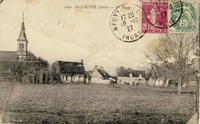 Carte postale Sainte fauste