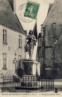 Carte postale Sainte catherine de fierbois