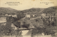 Carte postale Villeneuve d allier