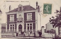 Carte postale Montereau