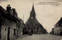 Carte postale Meigne le vicomte