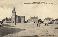 Carte postale Saint aignan de couptrain