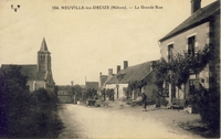 Carte postale Neuville les decize