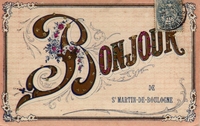 Carte postale Saint martin boulogne
