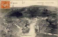 Carte postale Pontaumur