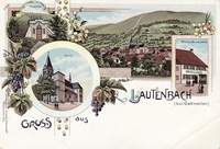 Carte postale Lautenbach