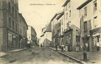 Carte postale Cours la ville