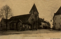 Carte postale Verdun sur le doubs