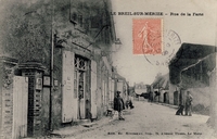 Carte postale Le breil sur merize