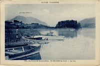 Carte postale Sainte helene du lac