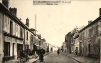 Carte postale Villeneuve le comte