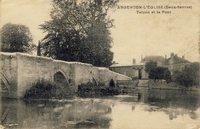 Carte postale Argenton l eglise