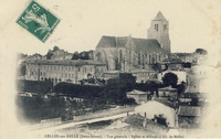 Carte postale Celles sur belle