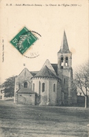 Carte postale Saint martin de sanzay