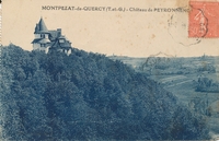 Carte postale Montpezat de quercy