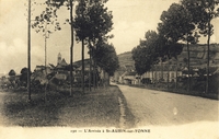 Carte postale Saint aubin sur yonne