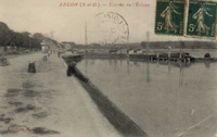 Carte postale Ablon sur seine