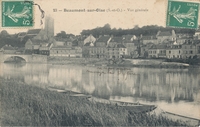 Carte postale Beaumont sur oise