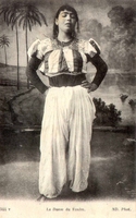 Carte postale Danseuse - Algérie