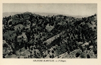 Carte postale Grande-Kabylie - Algérie