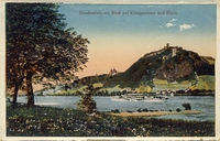 Carte postale Drachenfels - Allemagne