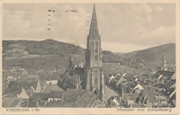 Carte postale Freiburg - Allemagne