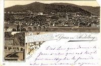 Carte postale Heidelberg - Allemagne