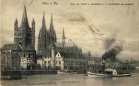 Carte postale Koln-a-Rh - Allemagne