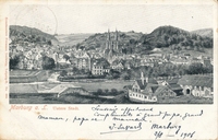 Carte postale Marburg - Allemagne