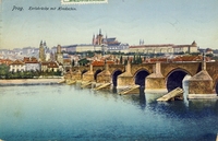 Carte postale Prag - Allemagne