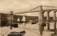 Carte postale Menai - Angleterre