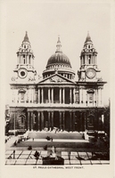 Carte postale St-Pauls-Cathedral - Angleterre