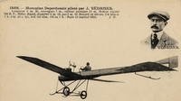 Carte postale Aviateur-J-Vedrines - Aviation