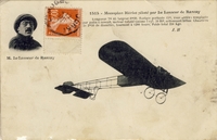 Carte postale Aviateur-Le-Lasseur- - Aviation