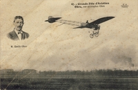 Carte postale Aviateur-Obre - Aviation