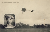 Carte postale Aviateur-Simon - Aviation