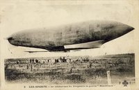 Carte postale Dirigeable - Aviation