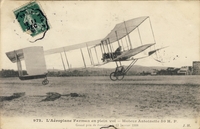 Carte postale Farman - Aviation