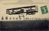 Carte postale H-Farman - Aviation