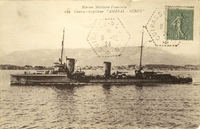 Carte postale Amiral-Senes - Bateau