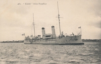 Carte postale Aviso-Torpilleur-Cas - Bateau