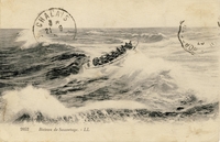 Carte postale Bateau-de-Sauvetage - bateau