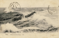 Carte postale Bateau-de-Sauvetage - Bateau