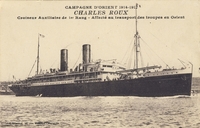 Carte postale Charles-Roux - bateau